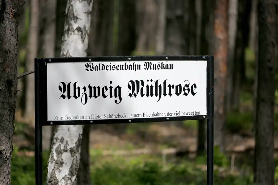 106 | 2020 | Weisswasser | Tonbahn – Abzweig Mühlrose | © carsten riede fotografie