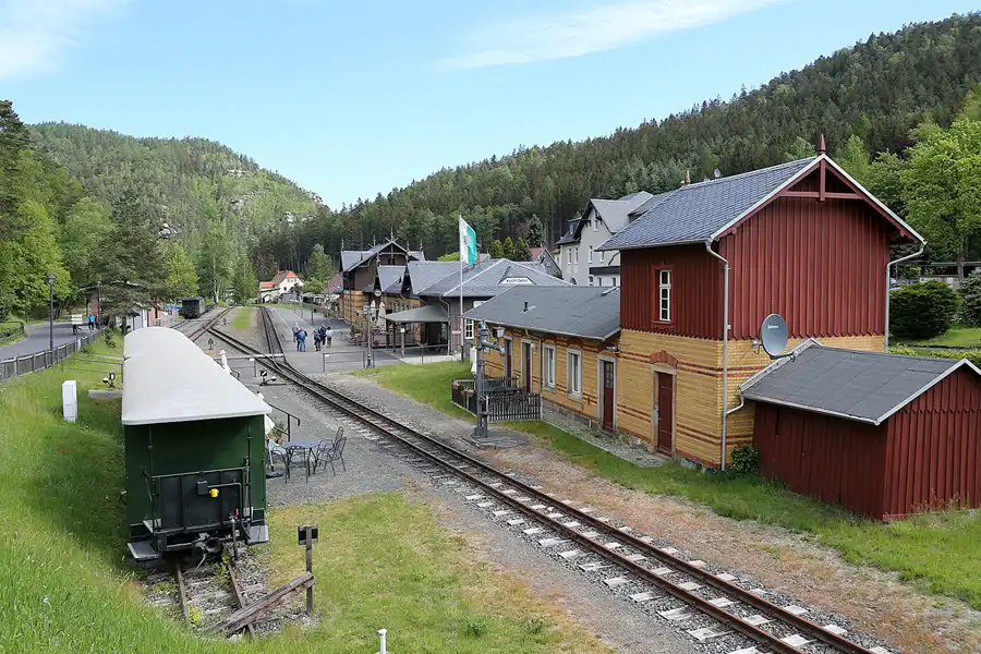 018 | 2020 | Oybin | Zittauer Schmalspurbahn – Bahnhof Oybin | © carsten riede fotografie