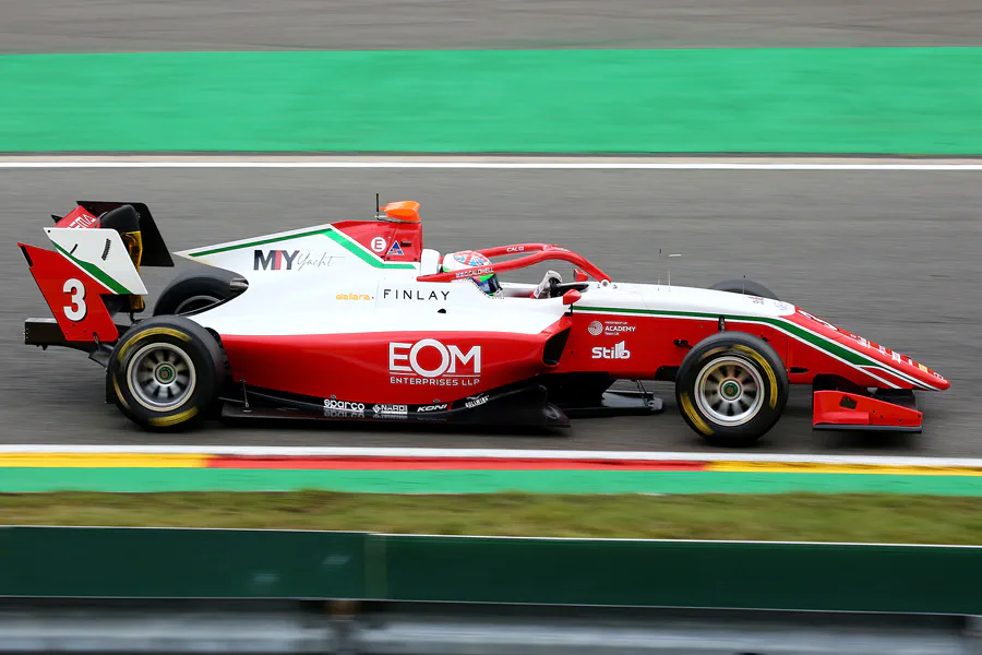 008 | 2021 | Spa-Francorchamps | FIA Formula 3 | Dallara-Mecachrome G319 | Prema Racing | Olli Caldwell | © carsten riede fotografie