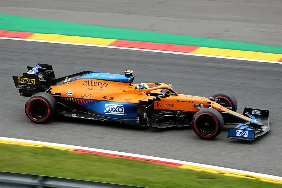 010 | 2021 | Spa-Francorchamps | McLaren-Renault MCL35M | Lando Norris | © carsten riede fotografie