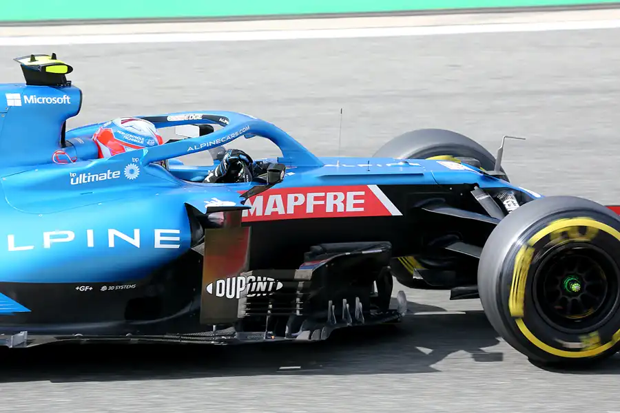 100 | 2021 | Spa-Francorchamps | Alpine-Renault A521 | Esteban Ocon | © carsten riede fotografie