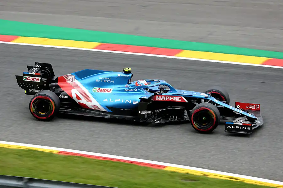 102 | 2021 | Spa-Francorchamps | Alpine-Renault A521 | Esteban Ocon | © carsten riede fotografie