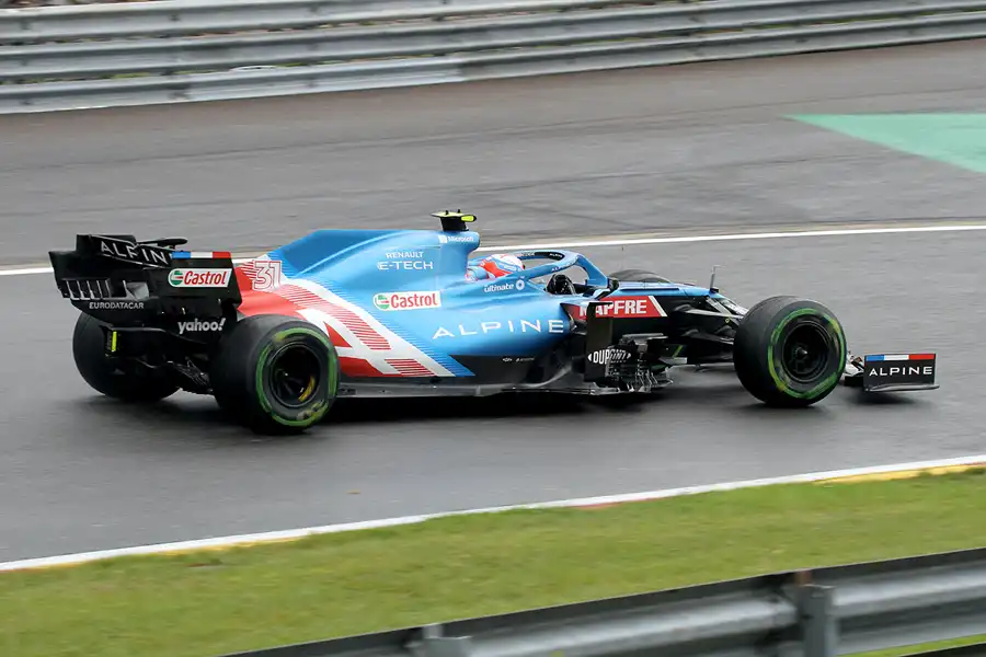 106 | 2021 | Spa-Francorchamps | Alpine-Renault A521 | Esteban Ocon | © carsten riede fotografie