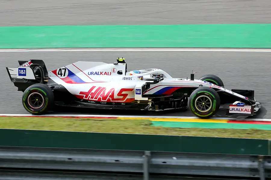 130 | 2021 | Spa-Francorchamps | Haas-Ferrari VF-21 | Mick Schumacher | © carsten riede fotografie