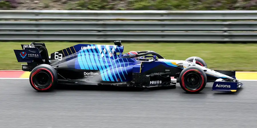 146 | 2021 | Spa-Francorchamps | Williams-Mercedes-AMG FW43B | George Russell | © carsten riede fotografie