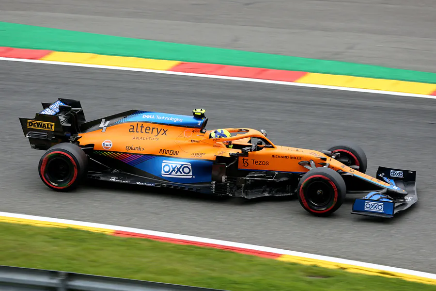 010 | 2021 | Spa-Francorchamps | McLaren-Renault MCL35M | Lando Norris | © carsten riede fotografie