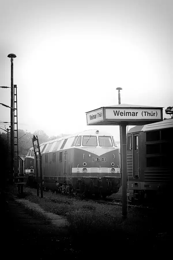 001 | 2021 | Weimar | Eisenbahnmuseum im Bahnbetriebswerk Weimar | © carsten riede fotografie