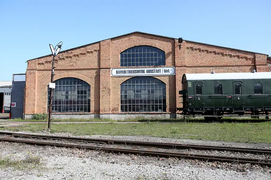045 | 2021 | Arnstadt | Bahnbetriebswerk Arnstadt – Lokschuppen | © carsten riede fotografie