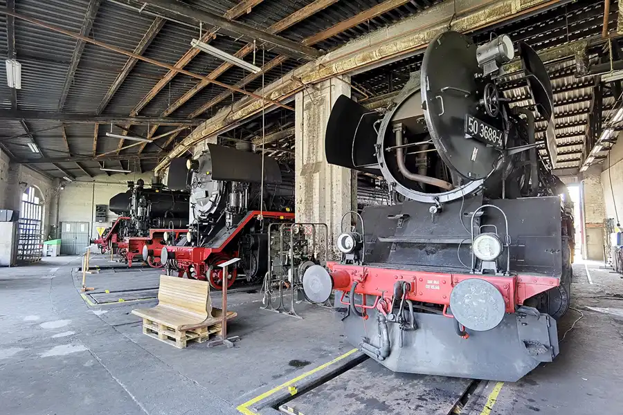 082 | 2021 | Arnstadt | Bahnbetriebswerk Arnstadt – Lokschuppen | © carsten riede fotografie