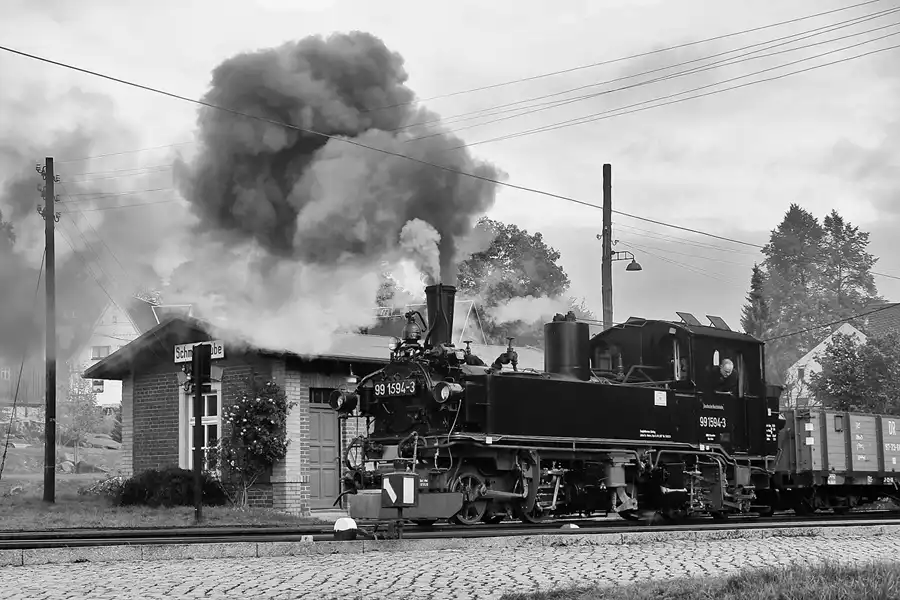 028 | 2021 | Schmalzgrube | Bahnhof – Pressnitztalbahn | © carsten riede fotografie