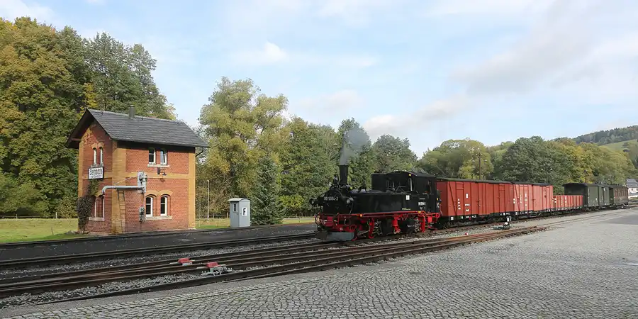 033 | 2021 | Steinbach bei Jöhstadt | Bahnhof – Pressnitztalbahn | © carsten riede fotografie