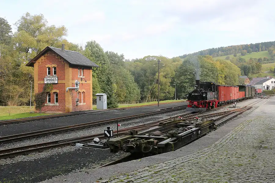 034 | 2021 | Steinbach bei Jöhstadt | Bahnhof – Pressnitztalbahn | © carsten riede fotografie
