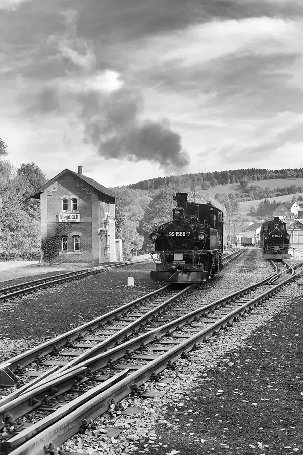 037 | 2021 | Steinbach bei Jöhstadt | Bahnhof – Pressnitztalbahn | © carsten riede fotografie
