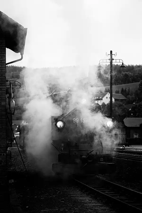 114 | 2021 | Steinbach bei Jöhstadt | Bahnhof – Pressnitztalbahn | © carsten riede fotografie