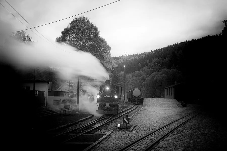 010 | 2021 | Schmalzgrube | Bahnhof – Pressnitztalbahn | © carsten riede fotografie