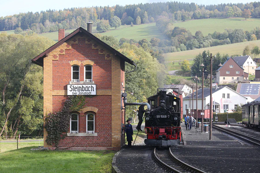 038 | 2021 | Steinbach bei Jöhstadt | Bahnhof – Pressnitztalbahn | © carsten riede fotografie