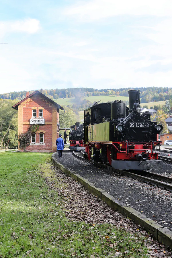 039 | 2021 | Steinbach bei Jöhstadt | Bahnhof – Pressnitztalbahn | © carsten riede fotografie