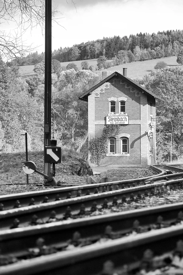 046 | 2021 | Steinbach bei Jöhstadt | Bahnhof – Pressnitztalbahn | © carsten riede fotografie