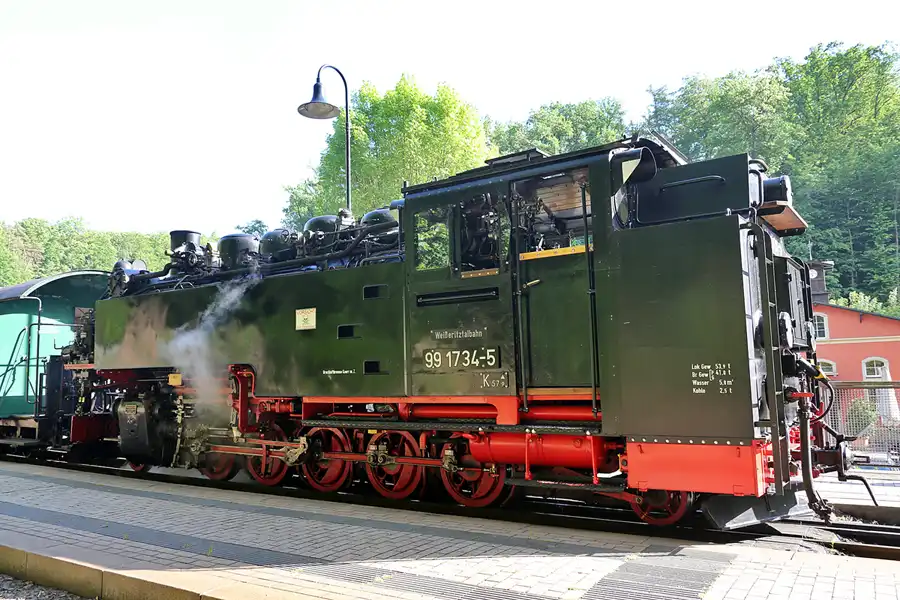 048 | 2022 | Rabenau | Bahnhof – Weisseritztalbahn | © carsten riede fotografie