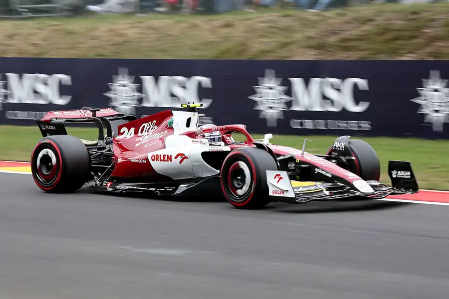 070 | 2022 | Spa-Francorchamps | Alfa Romeo-Ferrari C42 | Guanyu Zhou | © carsten riede fotografie