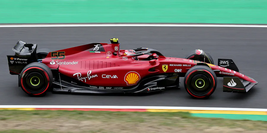 087 | 2022 | Spa-Francorchamps | Ferrari F1-75 | Carlos Sainz jr. | © carsten riede fotografie