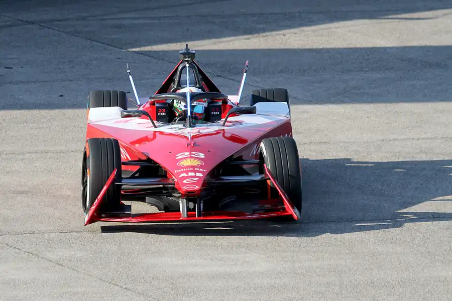 064 | 2023 | Berlin | Nissan e-4ORCE 04  | Nissan Formula E Team | Sacha Fenestraz | © carsten riede fotografie