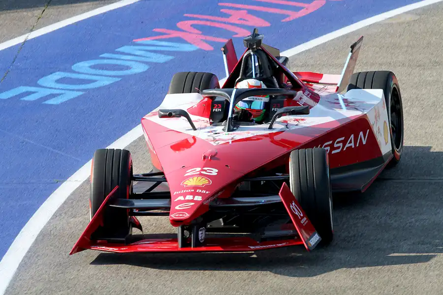 065 | 2023 | Berlin | Nissan e-4ORCE 04  | Nissan Formula E Team | Sacha Fenestraz | © carsten riede fotografie