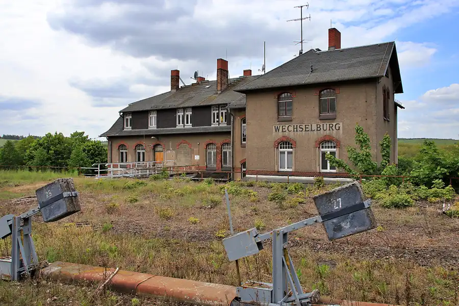 014 | 2023 | Wechselburg | Bahnhof | © carsten riede fotografie