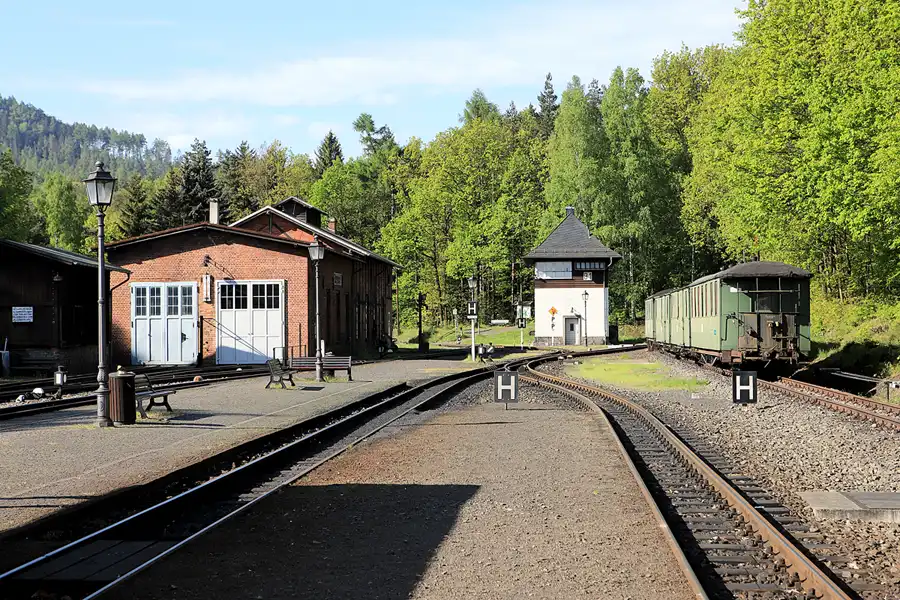 025 | 2023 | Bertsdorf | Zittauer Schmalspurbahn – Bahnhof Bertsdorf | © carsten riede fotografie