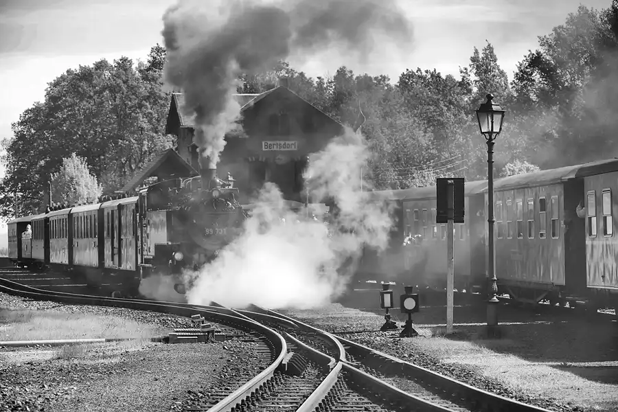 038 | 2023 | Bertsdorf | Zittauer Schmalspurbahn – Bahnhof Bertsdorf | © carsten riede fotografie