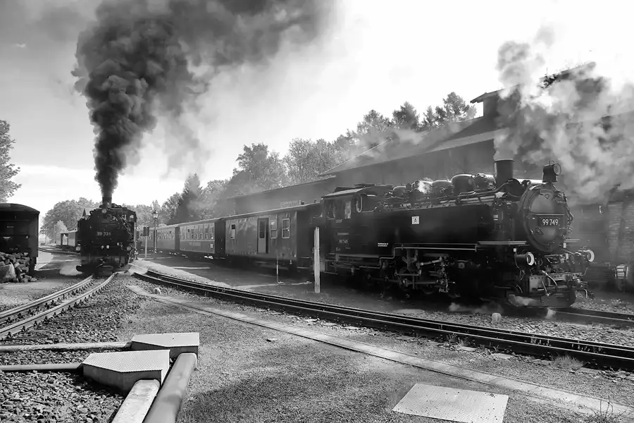 040 | 2023 | Bertsdorf | Zittauer Schmalspurbahn – Bahnhof Bertsdorf | © carsten riede fotografie