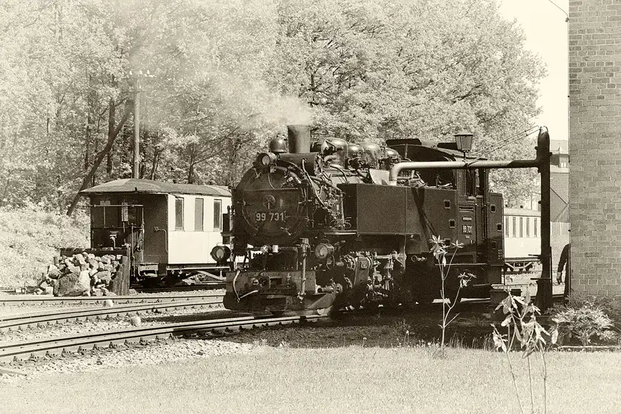 046 | 2023 | Bertsdorf | Zittauer Schmalspurbahn – Bahnhof Bertsdorf | © carsten riede fotografie