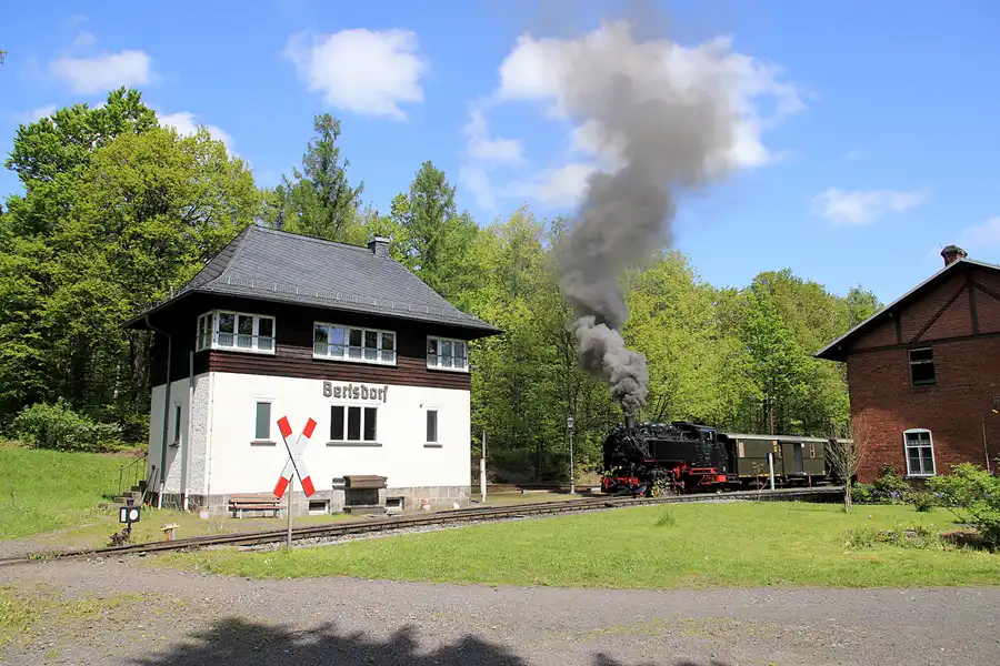 054 | 2023 | Bertsdorf | Zittauer Schmalspurbahn – Bahnhof Bertsdorf | © carsten riede fotografie