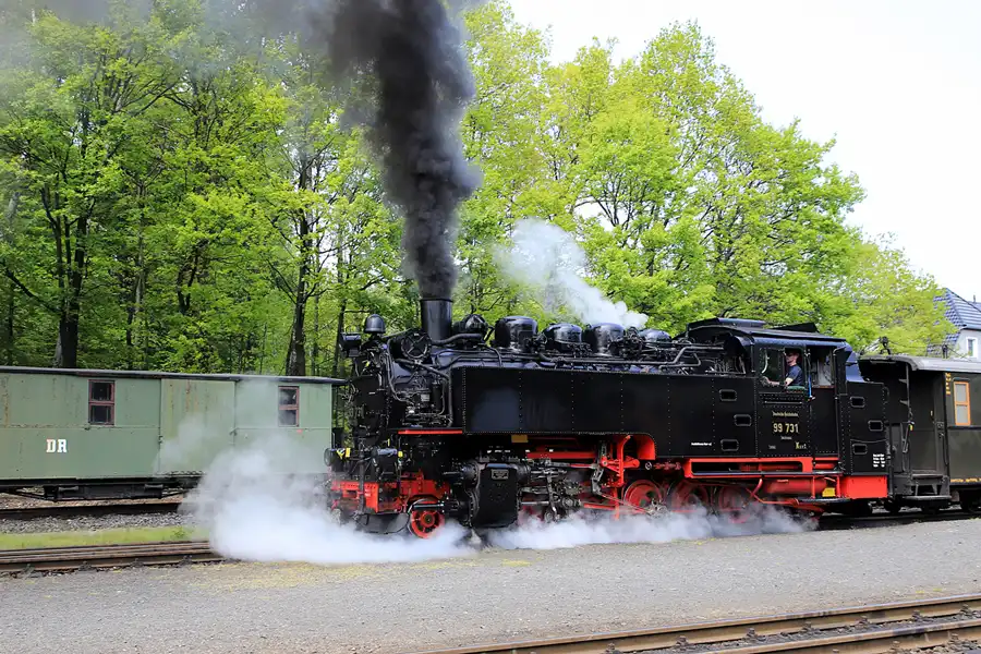 061 | 2023 | Bertsdorf | Zittauer Schmalspurbahn – Bahnhof Bertsdorf | © carsten riede fotografie