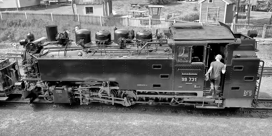 086 | 2023 | Bertsdorf | Zittauer Schmalspurbahn – Bahnhof Bertsdorf | © carsten riede fotografie