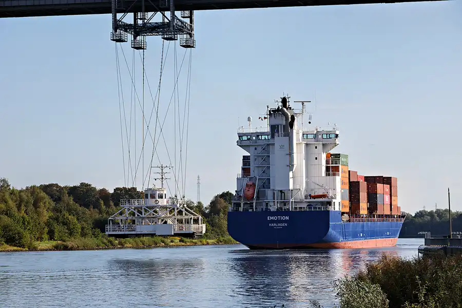 026 | 2023 | Rendsburg | Rendsburger Hochbrücke – Schwebefähre | © carsten riede fotografie