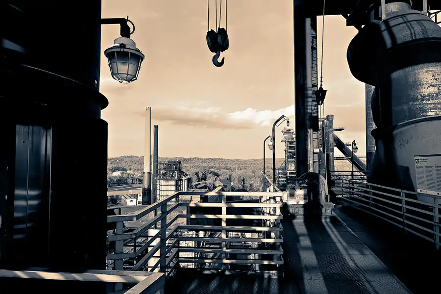 030 | 2023 | Ostrava | Dolni Vitkovive – Witkowitzer Eisenwerke – Blick vom Bolt Tower | © carsten riede fotografie