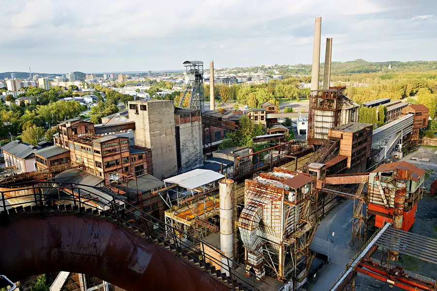 033 | 2023 | Ostrava | Dolni Vitkovive – Witkowitzer Eisenwerke – Blick vom Bolt Tower | © carsten riede fotografie