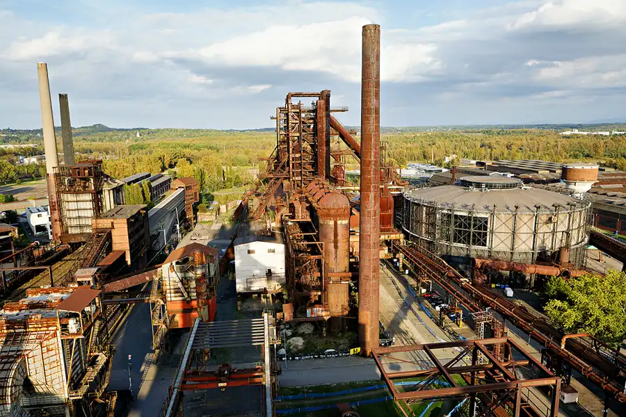 039 | 2023 | Ostrava | Dolni Vitkovive – Witkowitzer Eisenwerke – Blick vom Bolt Tower | © carsten riede fotografie