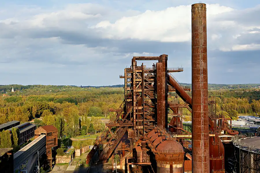041 | 2023 | Ostrava | Dolni Vitkovive – Witkowitzer Eisenwerke – Blick vom Bolt Tower | © carsten riede fotografie
