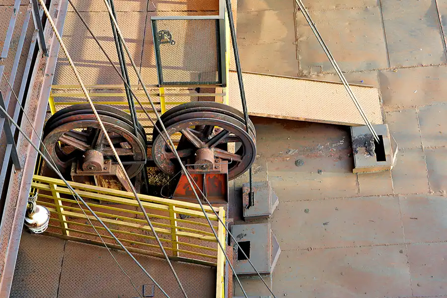 047 | 2023 | Ostrava | Dolni Vitkovive – Witkowitzer Eisenwerke – Blick vom Bolt Tower | © carsten riede fotografie