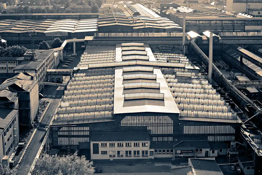 048 | 2023 | Ostrava | Dolni Vitkovive – Witkowitzer Eisenwerke – Blick vom Bolt Tower | © carsten riede fotografie