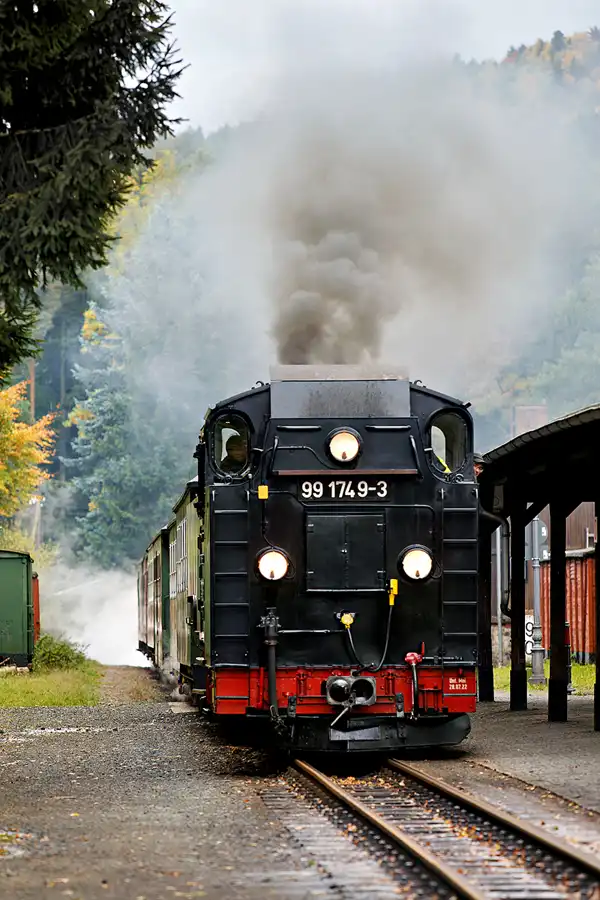033 | 2023 | Bertsdorf | Zittauer Schmalspurbahn – Bahnhof Bertsdorf | © carsten riede fotografie
