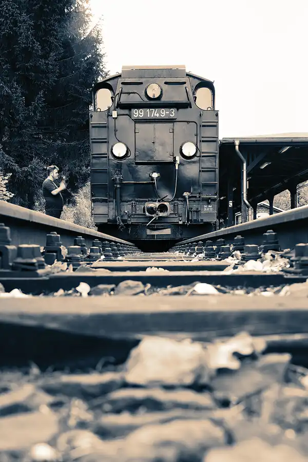 113 | 2023 | Bertsdorf | Zittauer Schmalspurbahn – Bahnhof Bertsdorf | © carsten riede fotografie