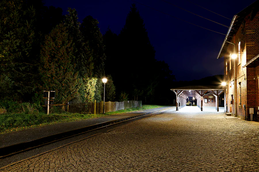 128 | 2023 | Bertsdorf | Zittauer Schmalspurbahn – Bahnhof Bertsdorf | © carsten riede fotografie