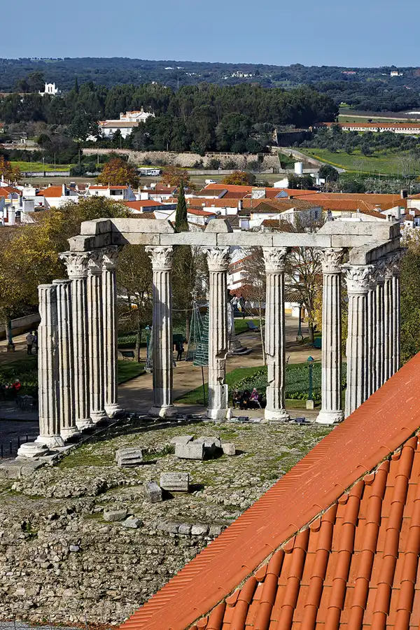 095 | 2023 | Evora | Blick von der Catedral de Evora | © carsten riede fotografie