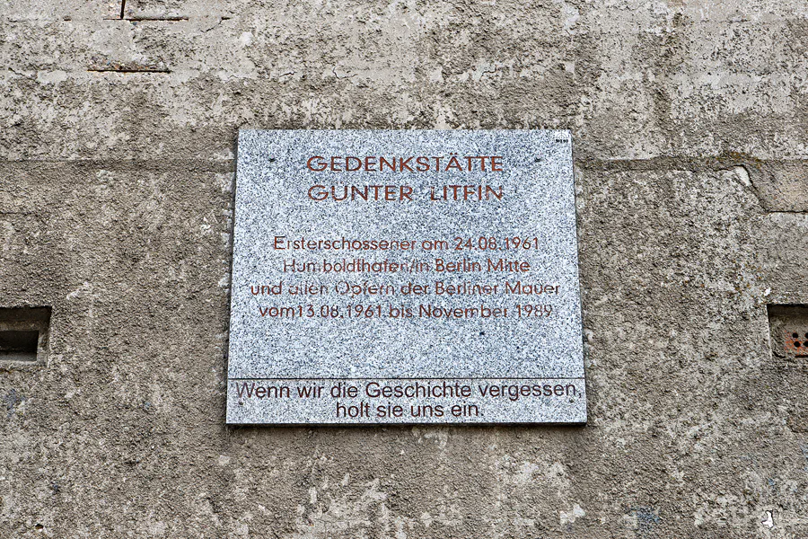 024 | 2024 | Berlin | Gedenkstätte Günter Litfin – Kieler Strasse | © carsten riede fotografie