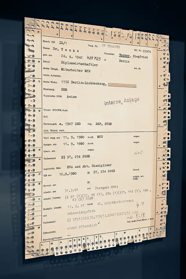 083 | 2024 | Berlin | Stasimuseum – Normannenstrasse | © carsten riede fotografie