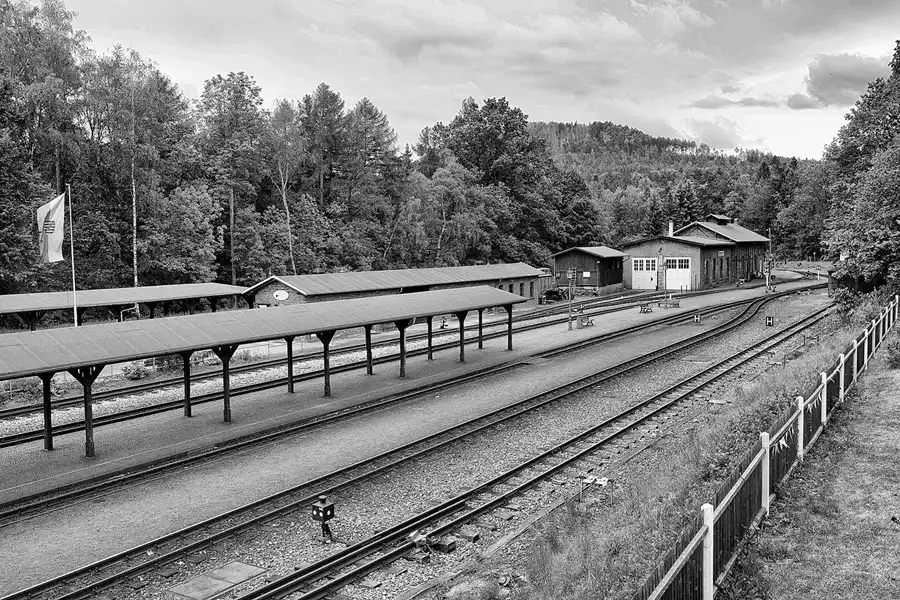 010 | 2024 | Bertsdorf | Zittauer Schmalspurbahn – Bahnhof Bertsdorf | © carsten riede fotografie