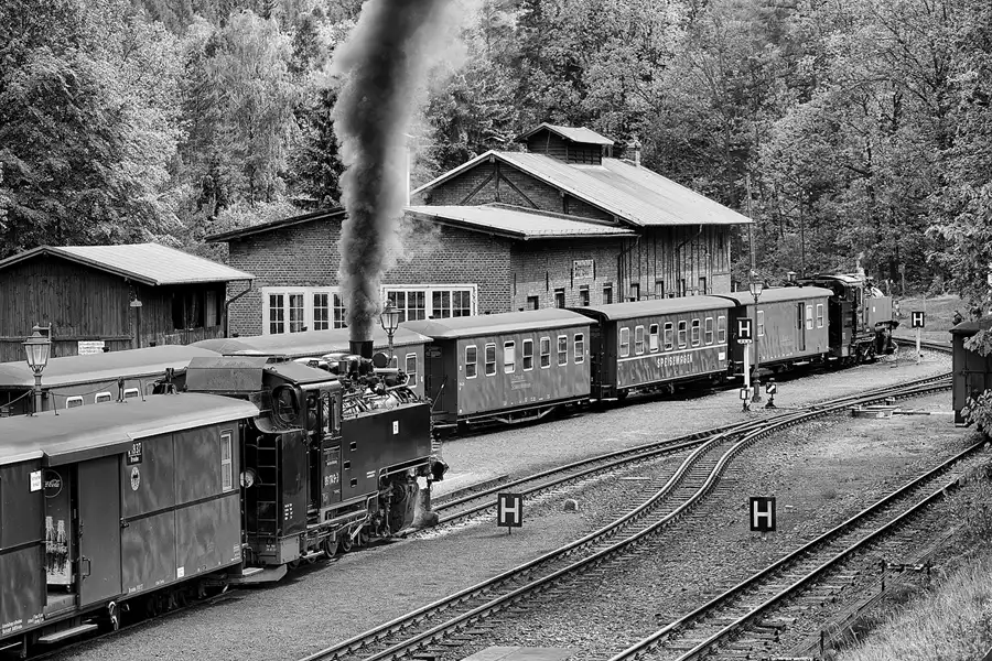 045 | 2024 | Bertsdorf | Zittauer Schmalspurbahn – Bahnhof Bertsdorf | © carsten riede fotografie